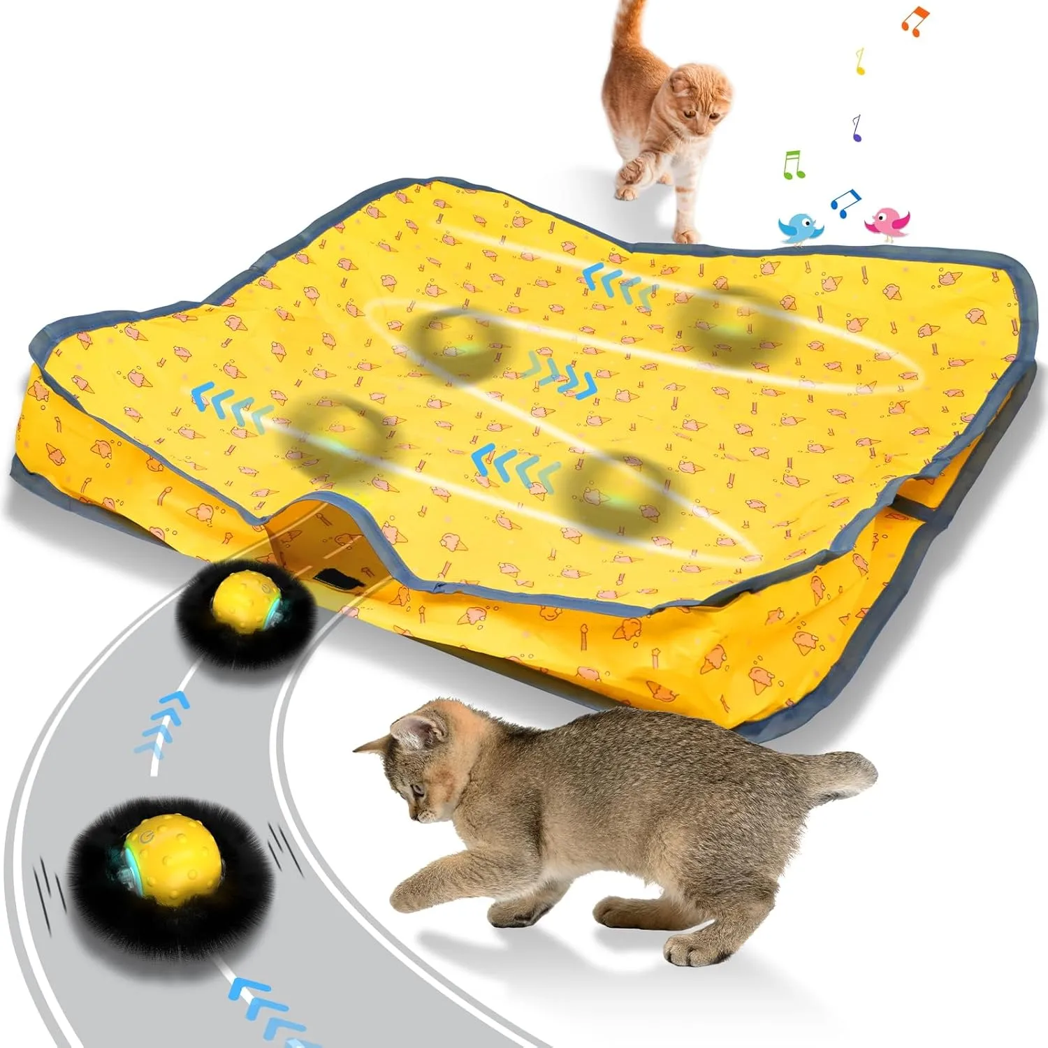Pelotas para gatos automaticas amazon 2025 - Bola electrica inteligente