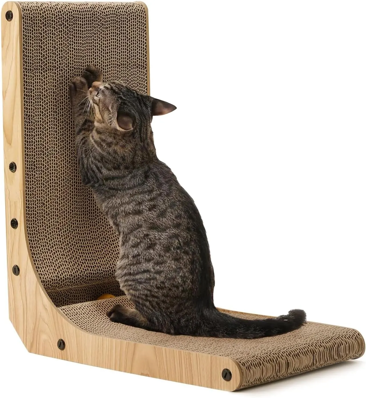 Rascadores para gatos amazon 2025 - Rascador de pared forma L sisal