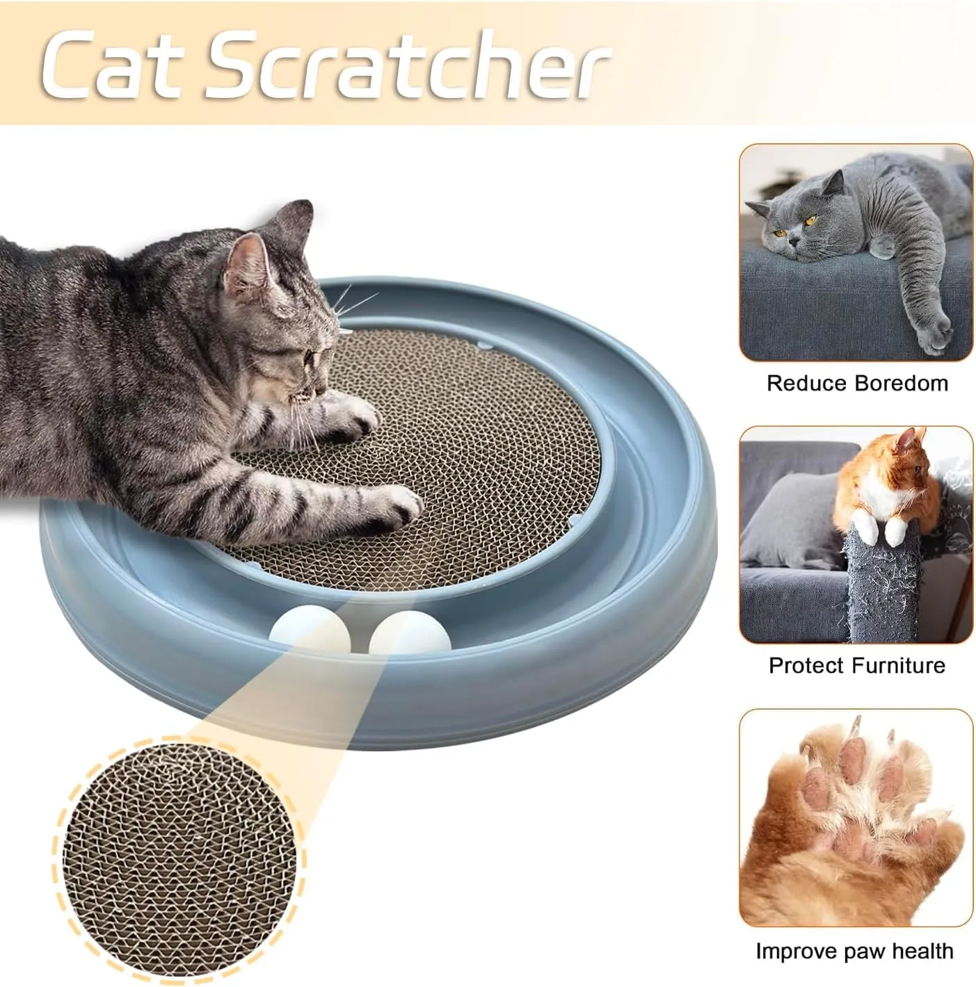 Bola interactiva para gatos
